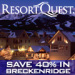 ResortQuest River Mountain Lodge - European-style lodge is located in the heart of Breckenridge, directly across the street from the 4 O