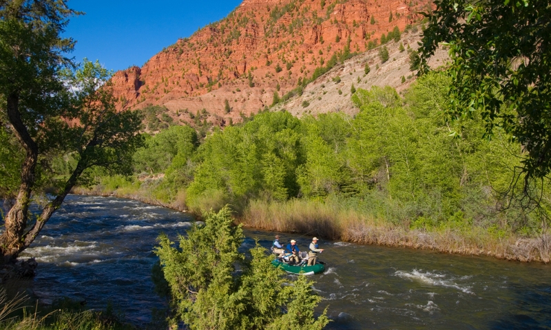 Fishing the Eagle River
