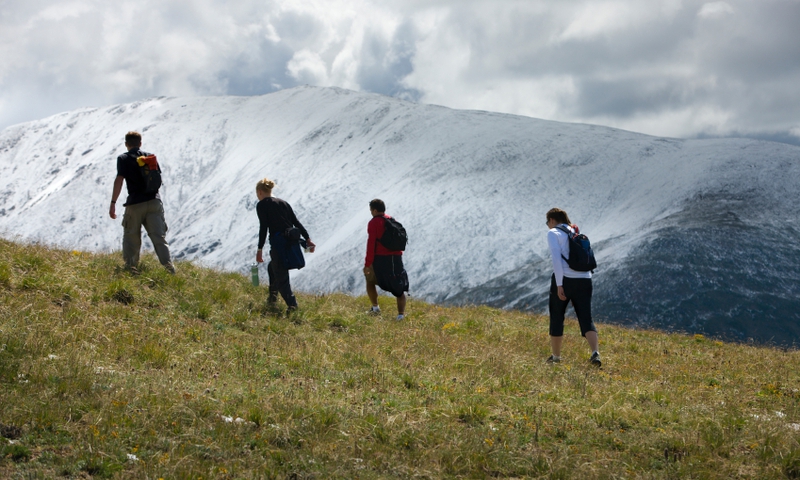 Hiking near Breckenridge