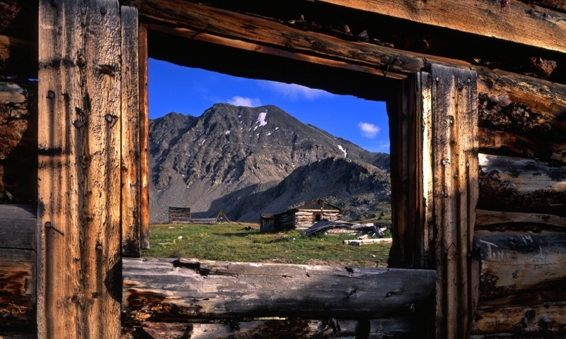Ghost Town in Arapaho National Forest
