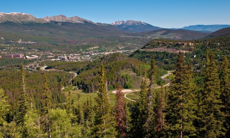 Boreas Pass Road above Breckenridge