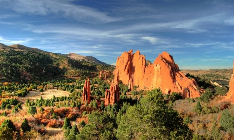 Garden of the Gods in Colorado Springs