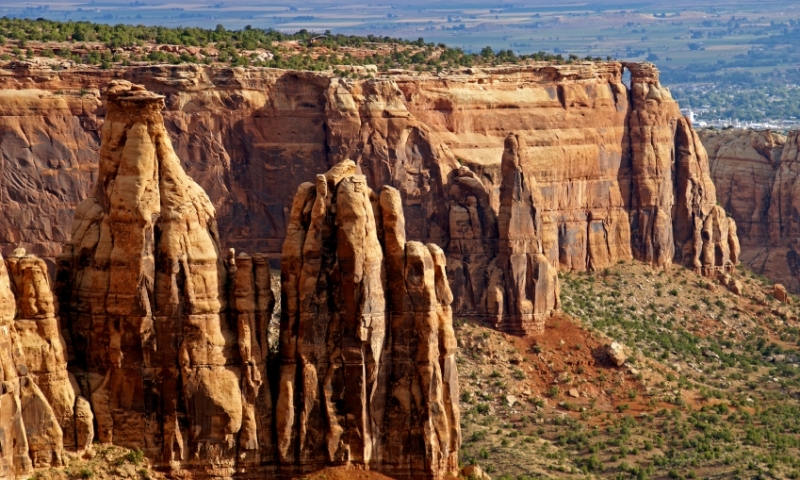 Colorado National Monument is near Grand Junction