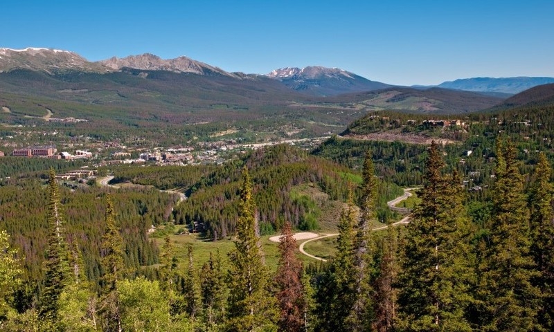 Boreas Pass Road above Breckenridge