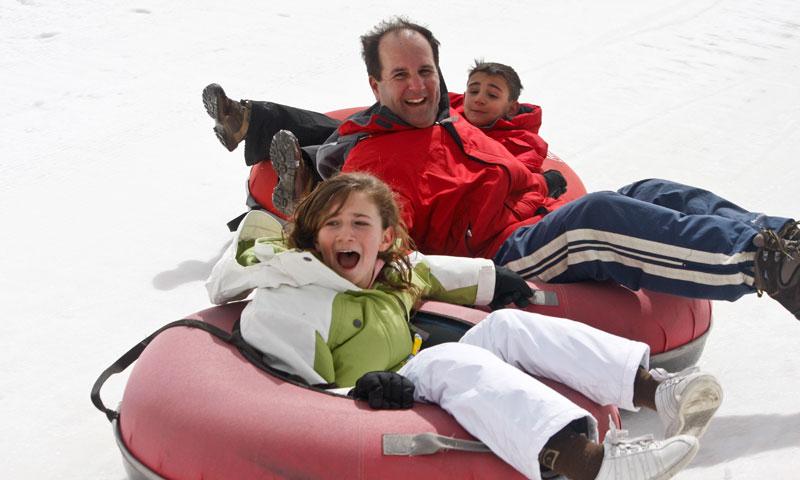 Snow Tubing at Copper Mountain