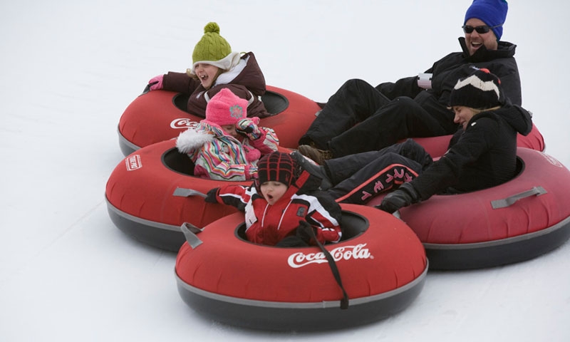 Snow Tubing at Copper Mountain